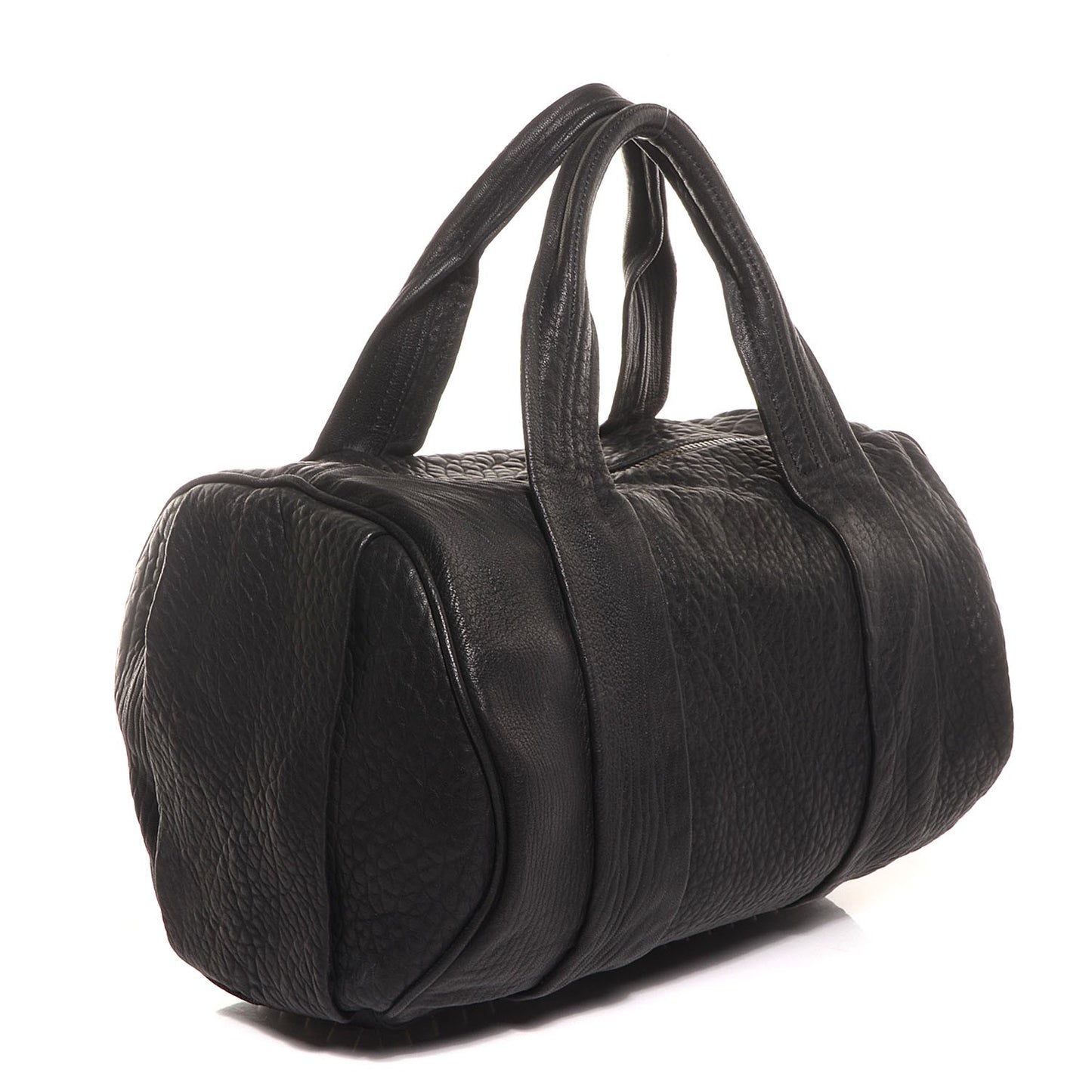 Pebbled Lambskin Rocco Black