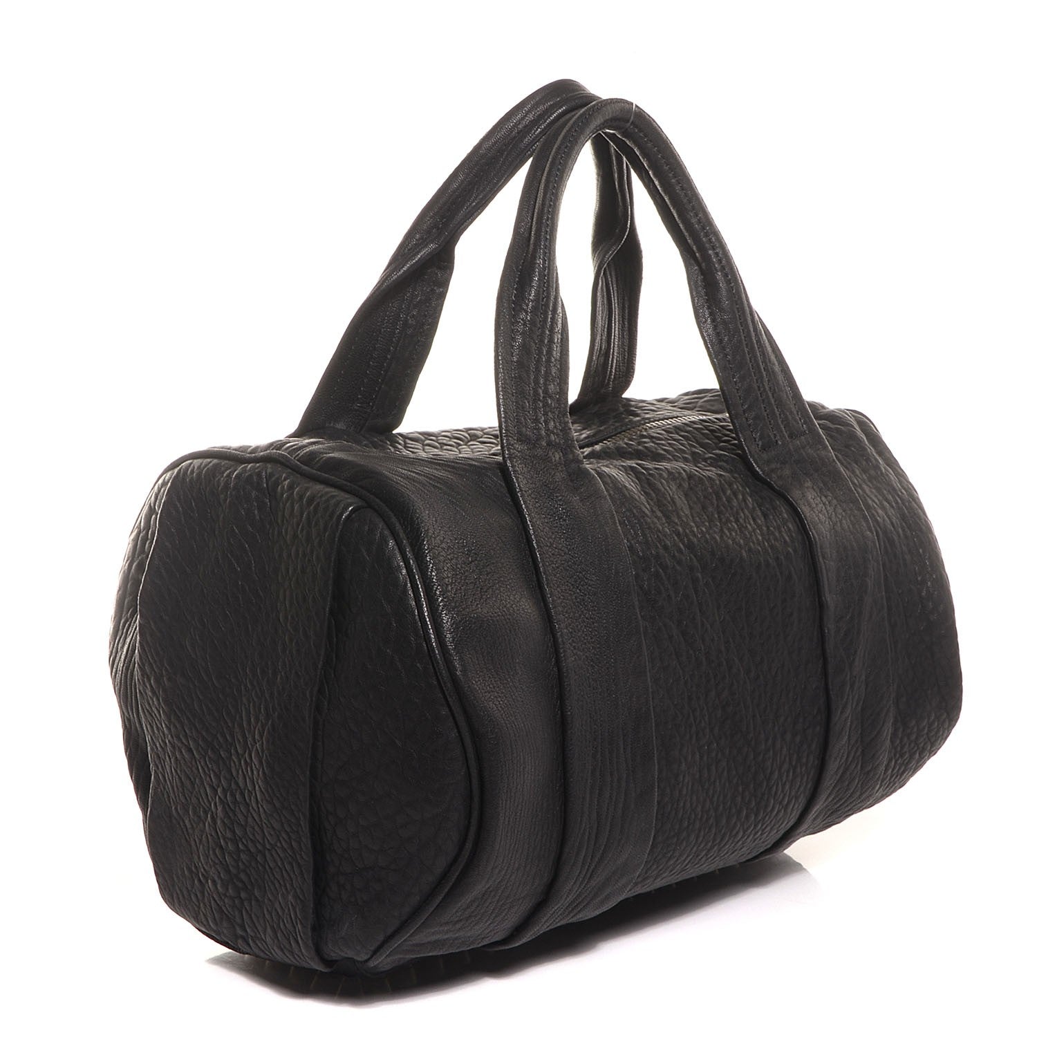 Alexander Wang Pebbled Lambskin Rocco Black 3 of 7