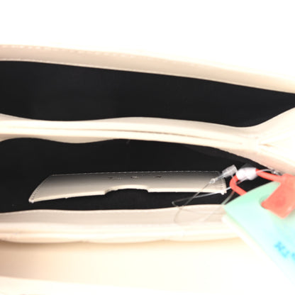 Off-White Calfskin Diagonal Quilted Jackhammer 19 Shoulder Bag White 5 of 9