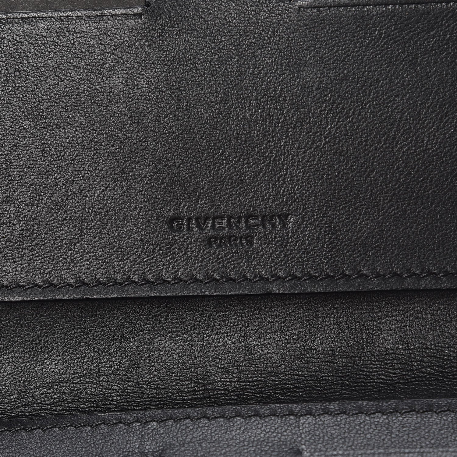 Givenchy Sugar Goatskin Pandora Double Zip Wallet Black 5 of 8
