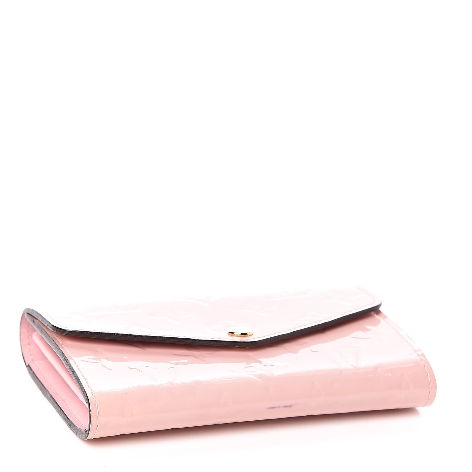 Louis Vuitton Vernis Sarah Compact Wallet Rose Ballerine 4 of 9