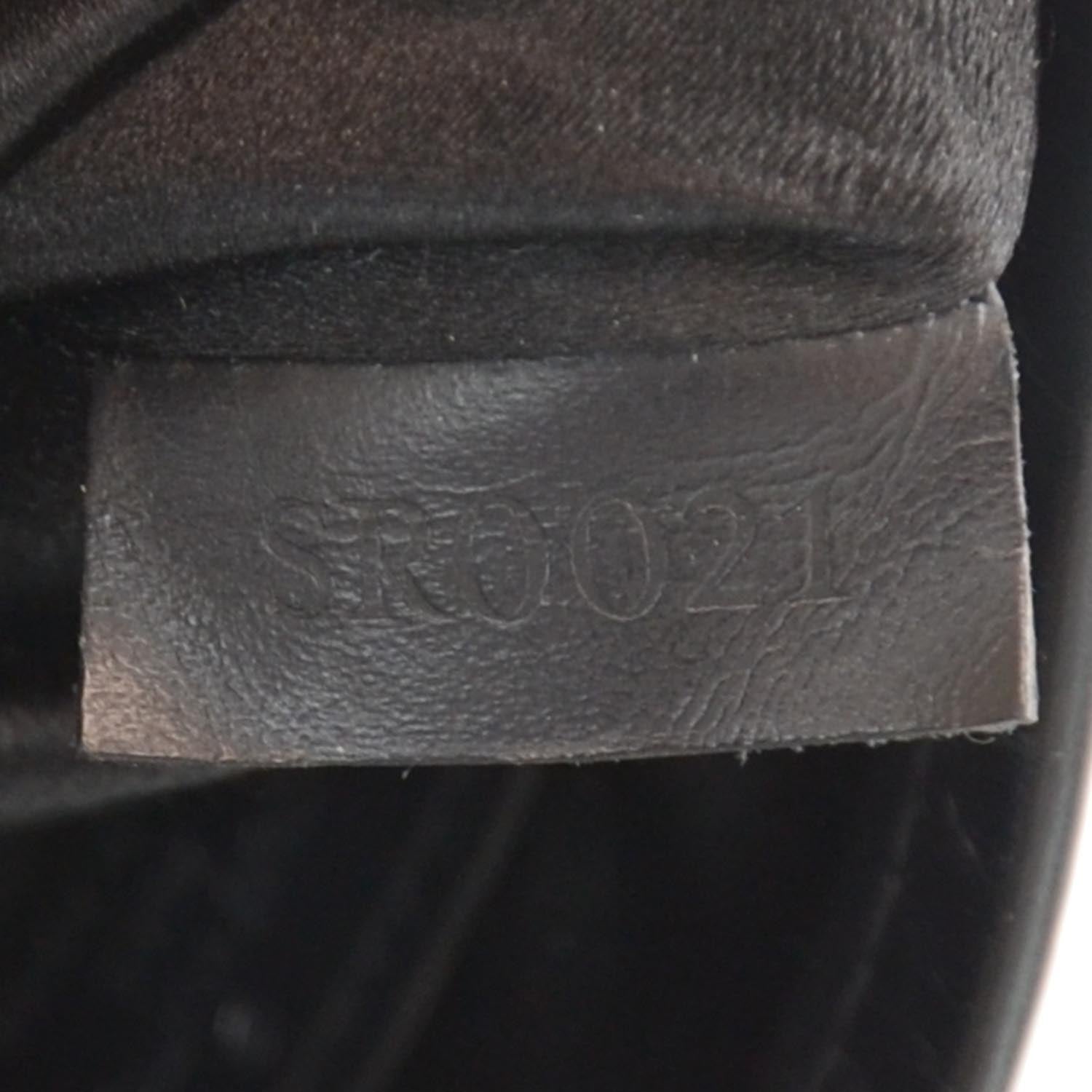 Louis Vuitton Satin Monogram Little Bucket Black 5 of 6