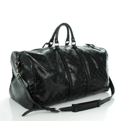 Gucci Imprime Monogram Large Carry On Duffle Black 3 of 7