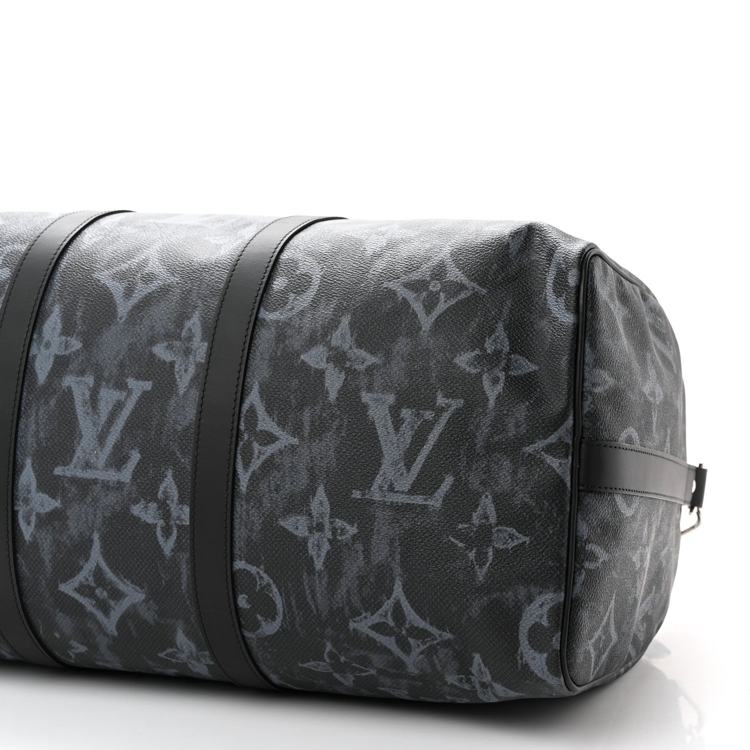Louis Vuitton Monogram Pastel Keepall Bandouliere 50 Black 9 of 14