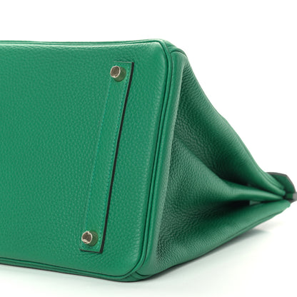 Hermes Togo Birkin 35 Vert Vertigo 8 of 9