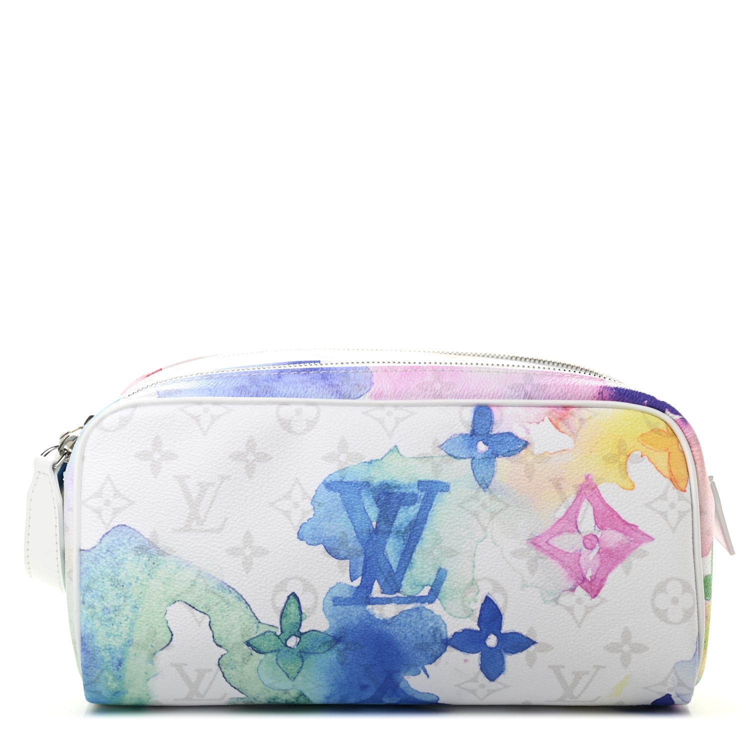 Louis Vuitton Monogram Watercolor Dopp Kit Toilet Pouch Multicolor 1 of 8