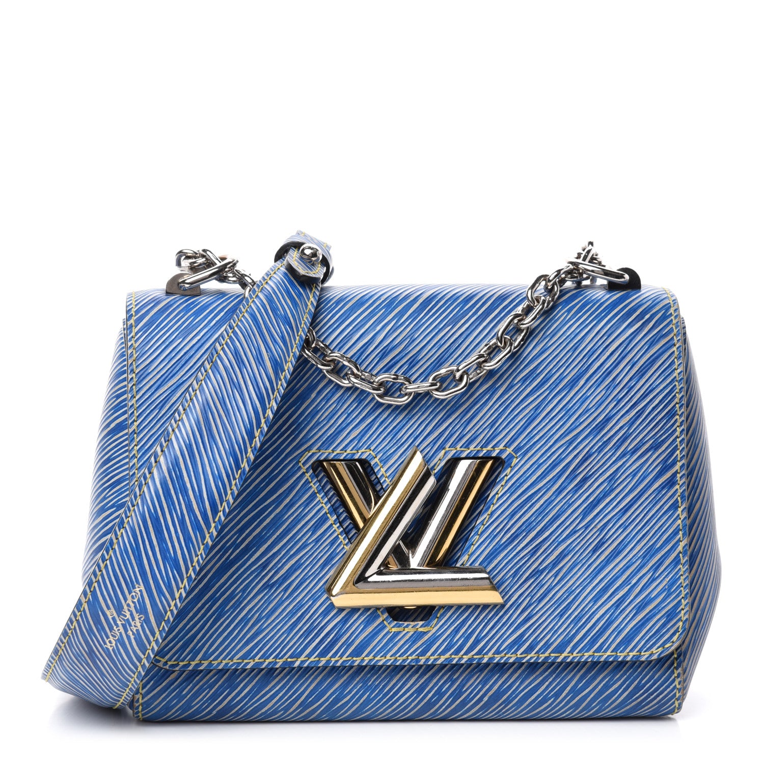 Louis Vuitton Epi Twist Shoulder Bag PM Denim Light 1 of 10