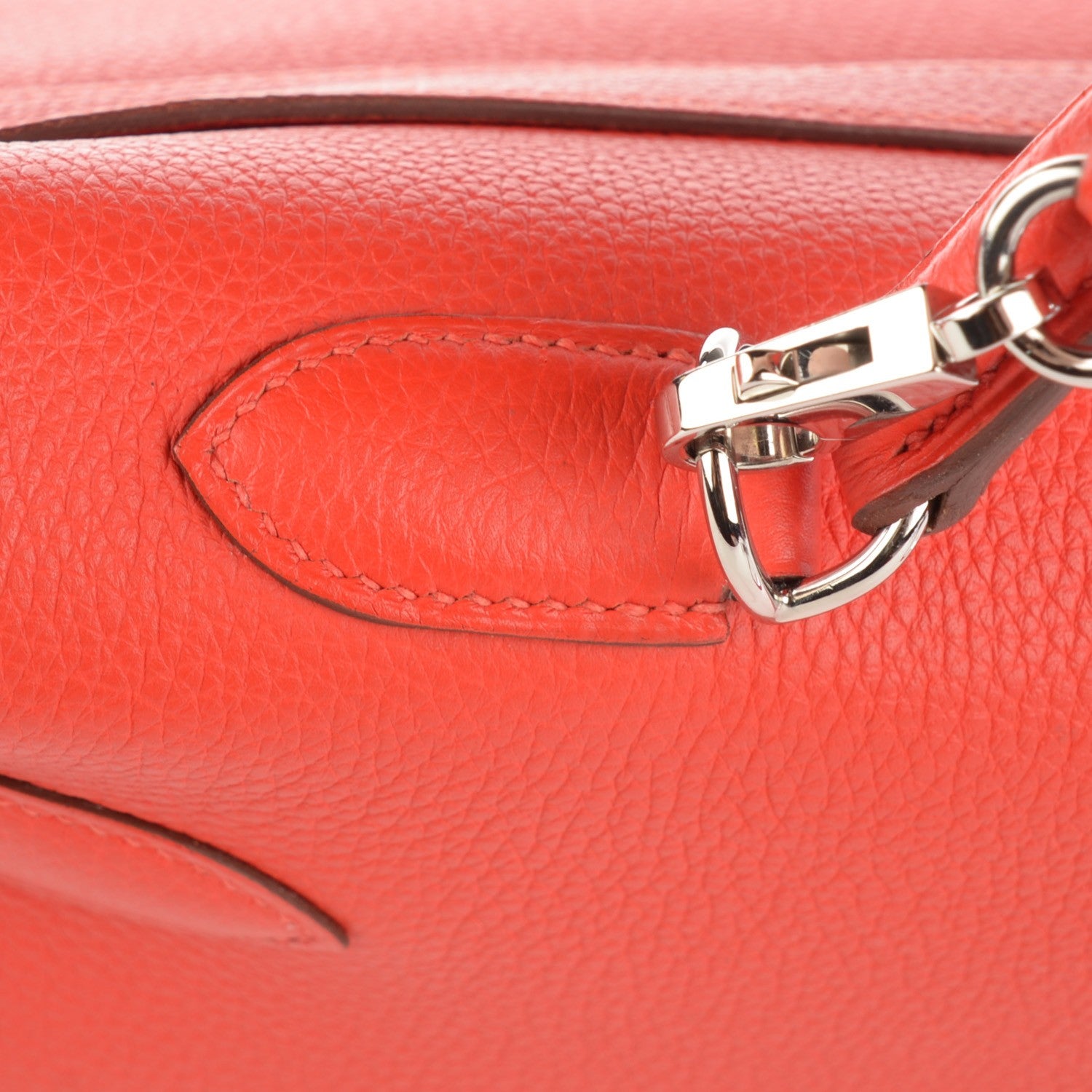 Hermes Togo Kelly Retourne 40 Capucine 10 of 24