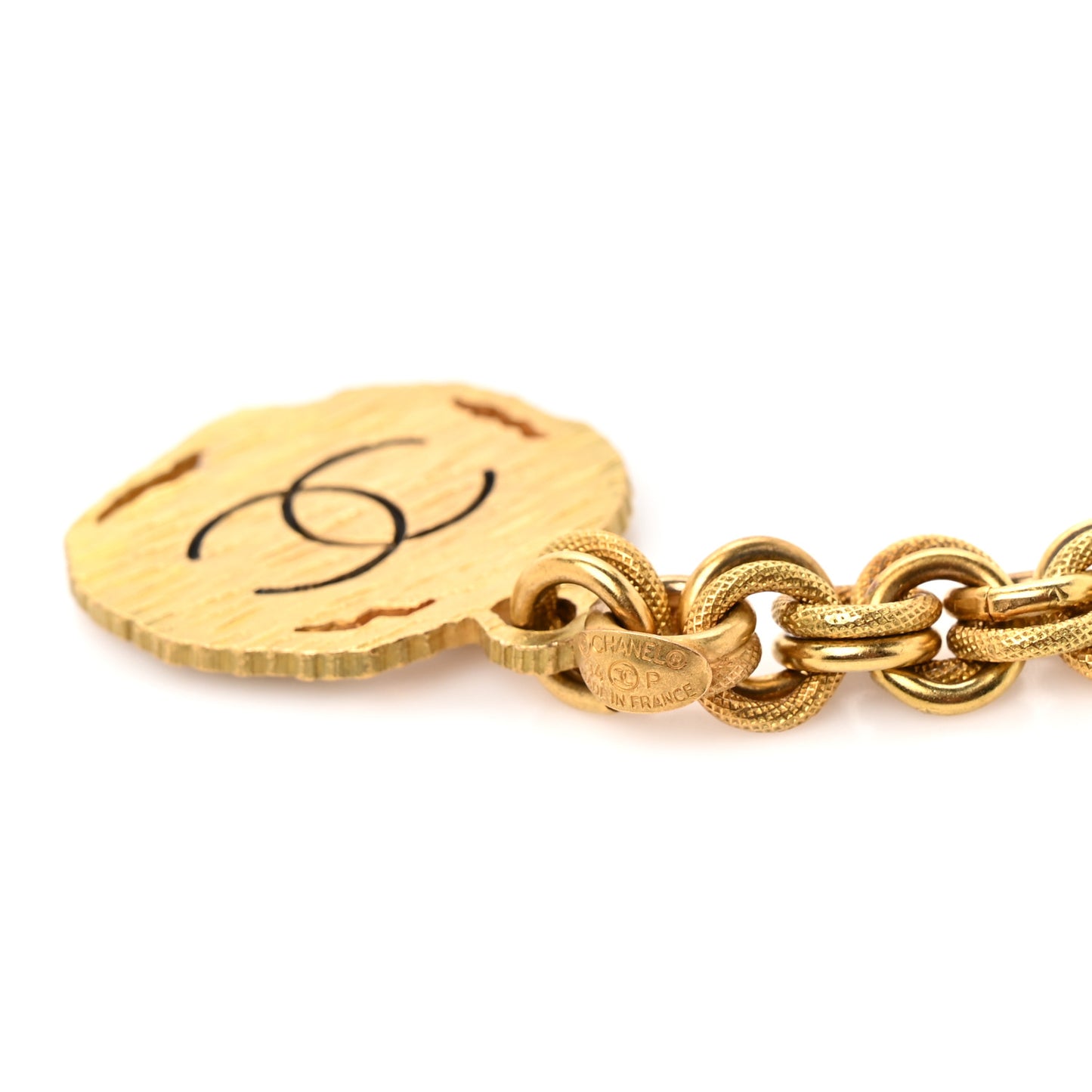 CC Medallion Chain Belt Gold