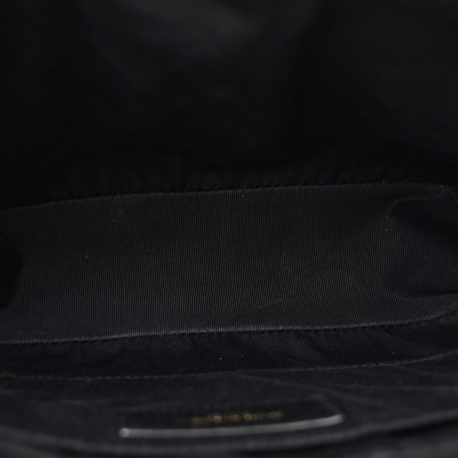 Saint Laurent Calfskin Matelasse Monogram Lou Camera Bag Black 5 of 15