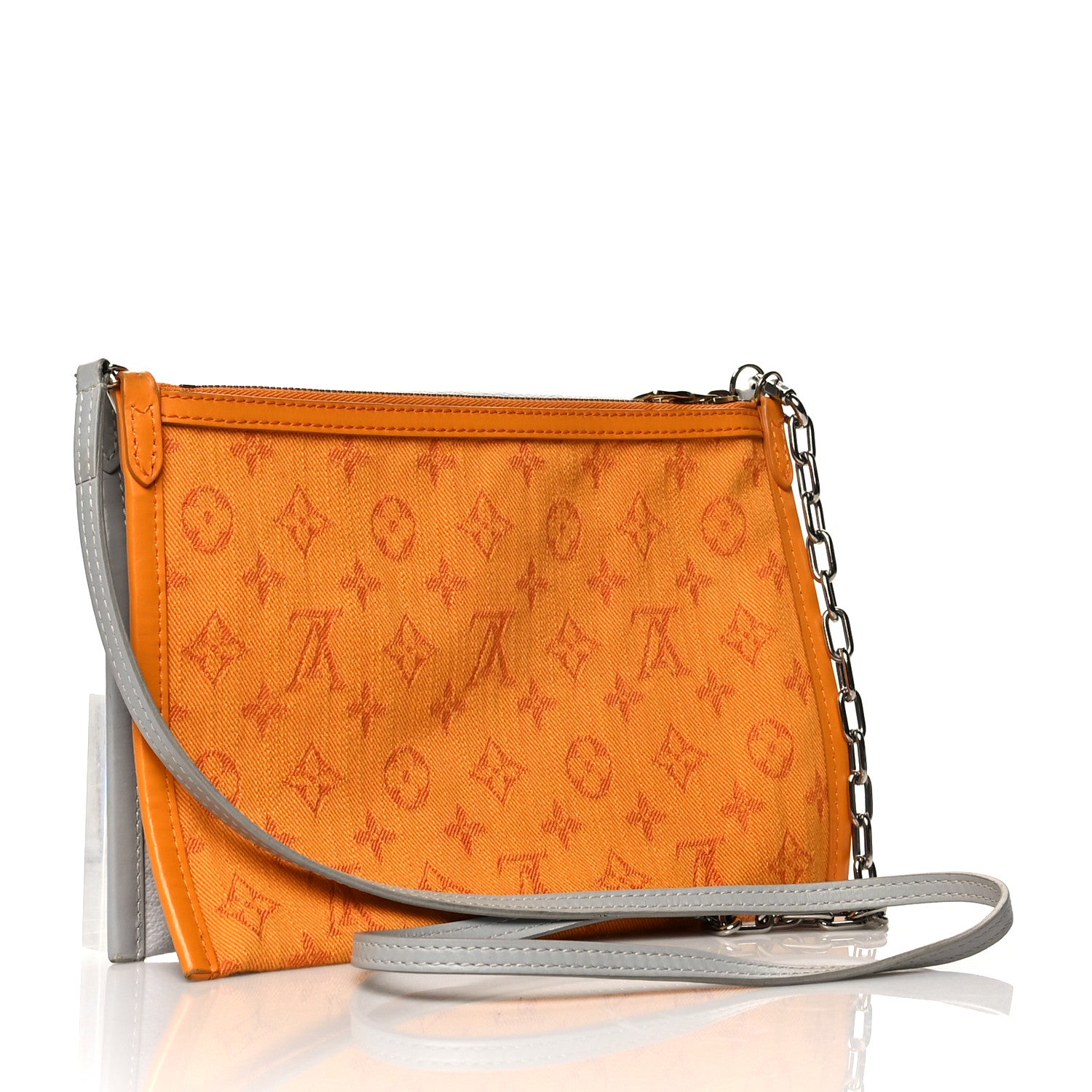 Louis Vuitton Monogram Antartica Double Flat Messenger 3 of 10