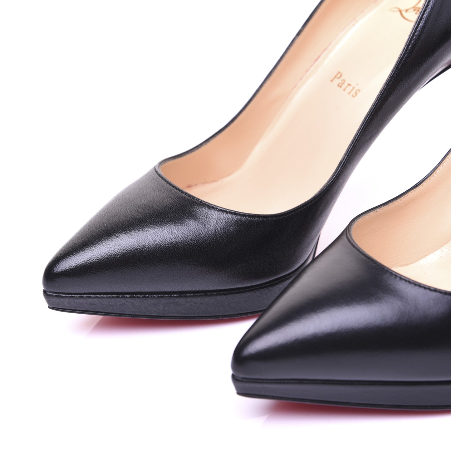 Shiny Nappa Pigalle Plato 100 Pumps 39 Black