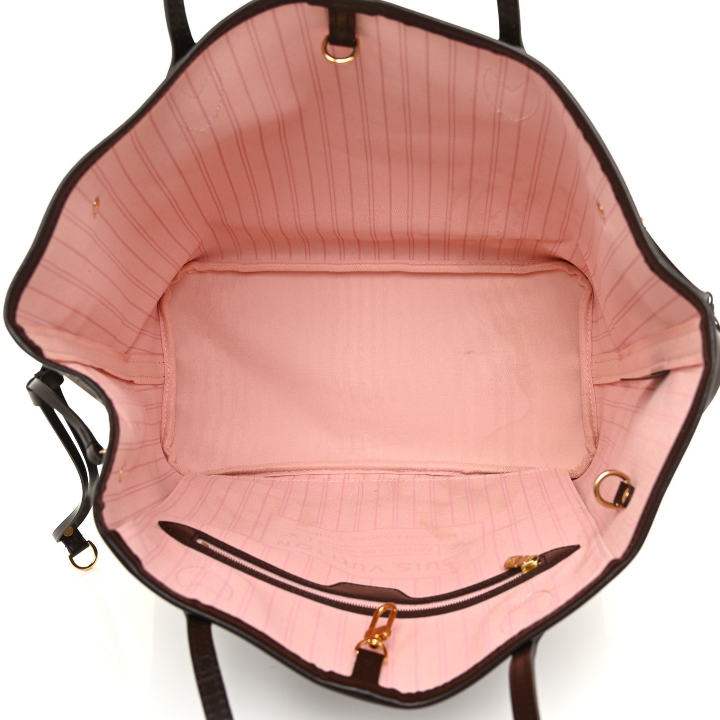 Damier Ebene Neo Neverfull MM Rose Ballerine