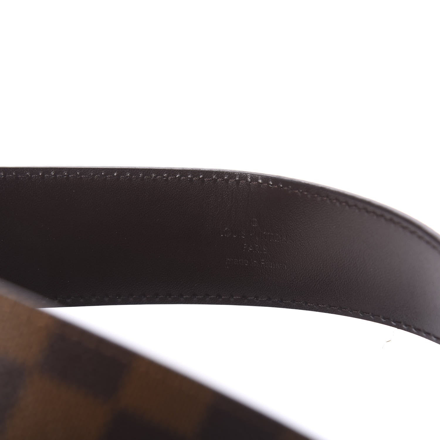 Louis Vuitton Damier Ebene 40mm LV Initiales Belt 95 38 6 of 6