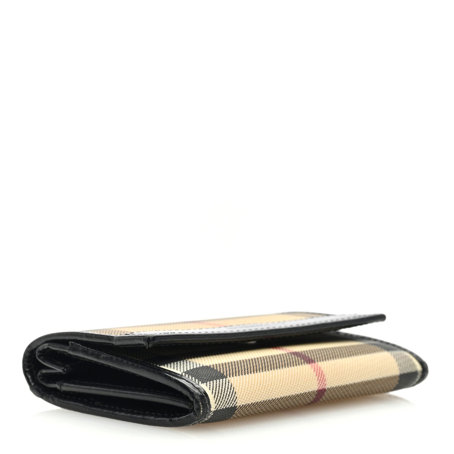 Burberry House Check Compact Wallet Black 4 of 6