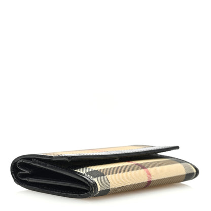 Burberry House Check Compact Wallet Black 4 of 6
