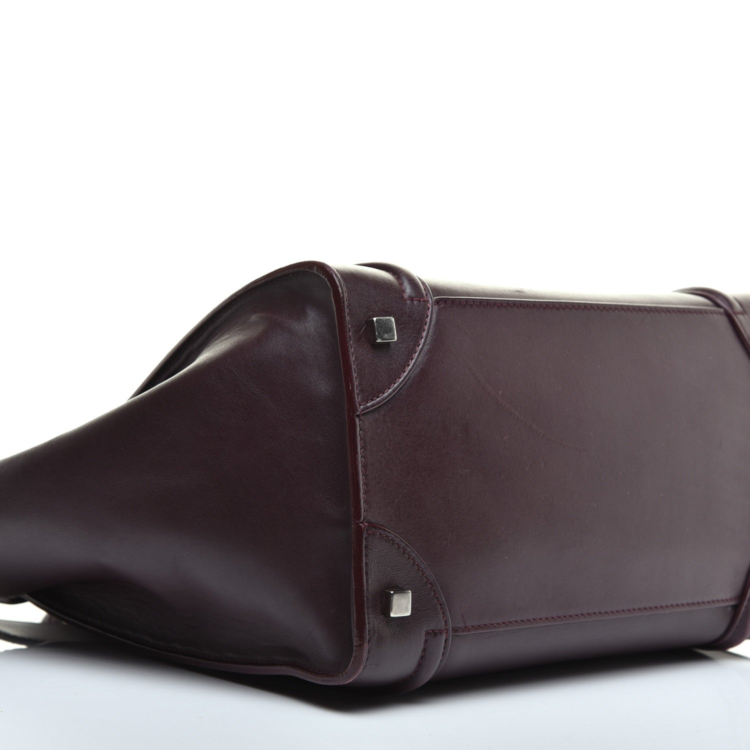 Celine Smooth Calfskin Mini Luggage Burgundy 7 of 8