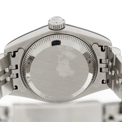 Rolex Stainless Steel 18K White Gold Diamond 26mm Oyster Perpetual Datejust Watch White 79174 4 of 4