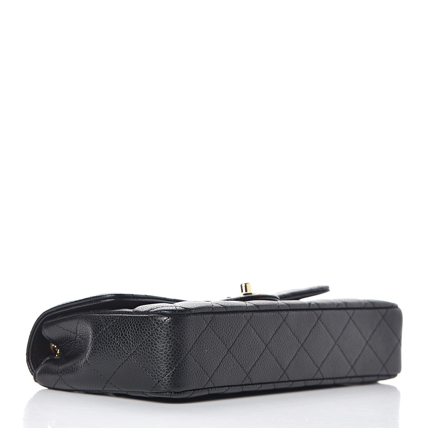 Chanel Caviar Quilted East West Flap Black 4 of 11