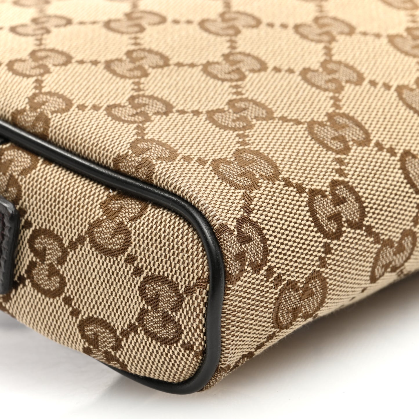 Monogram Belt Bag Dark Brown