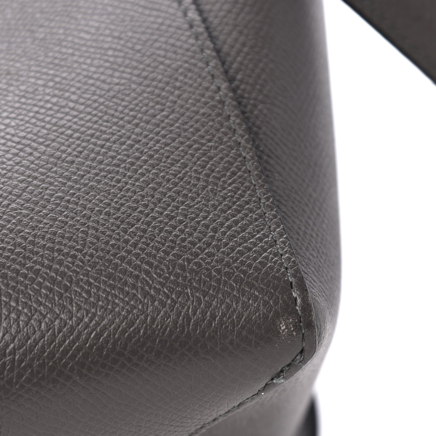 Grained Calfskin Micro Belt Bag Grey