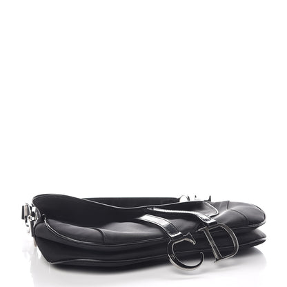 Christian Dior Nylon Double Saddle Bag Black 4 of 13