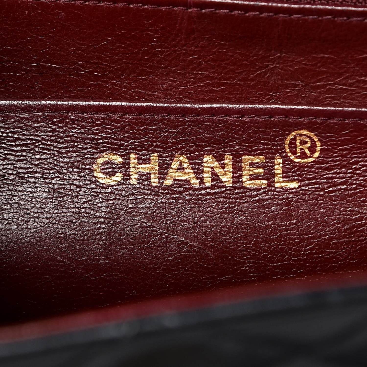 Chanel Lambskin Quilted XL Jumbo Single Flap Black 9 of 14