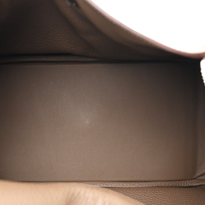 Hermes Taurillon Clemence Lindy 30 Etoupe 5 of 11