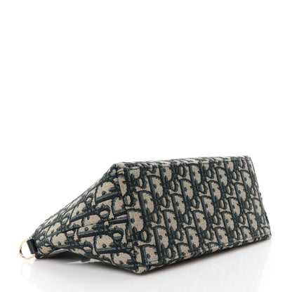 Christian Dior Oblique Medium Diortravel Nomad Pouch Blue 4 of 10