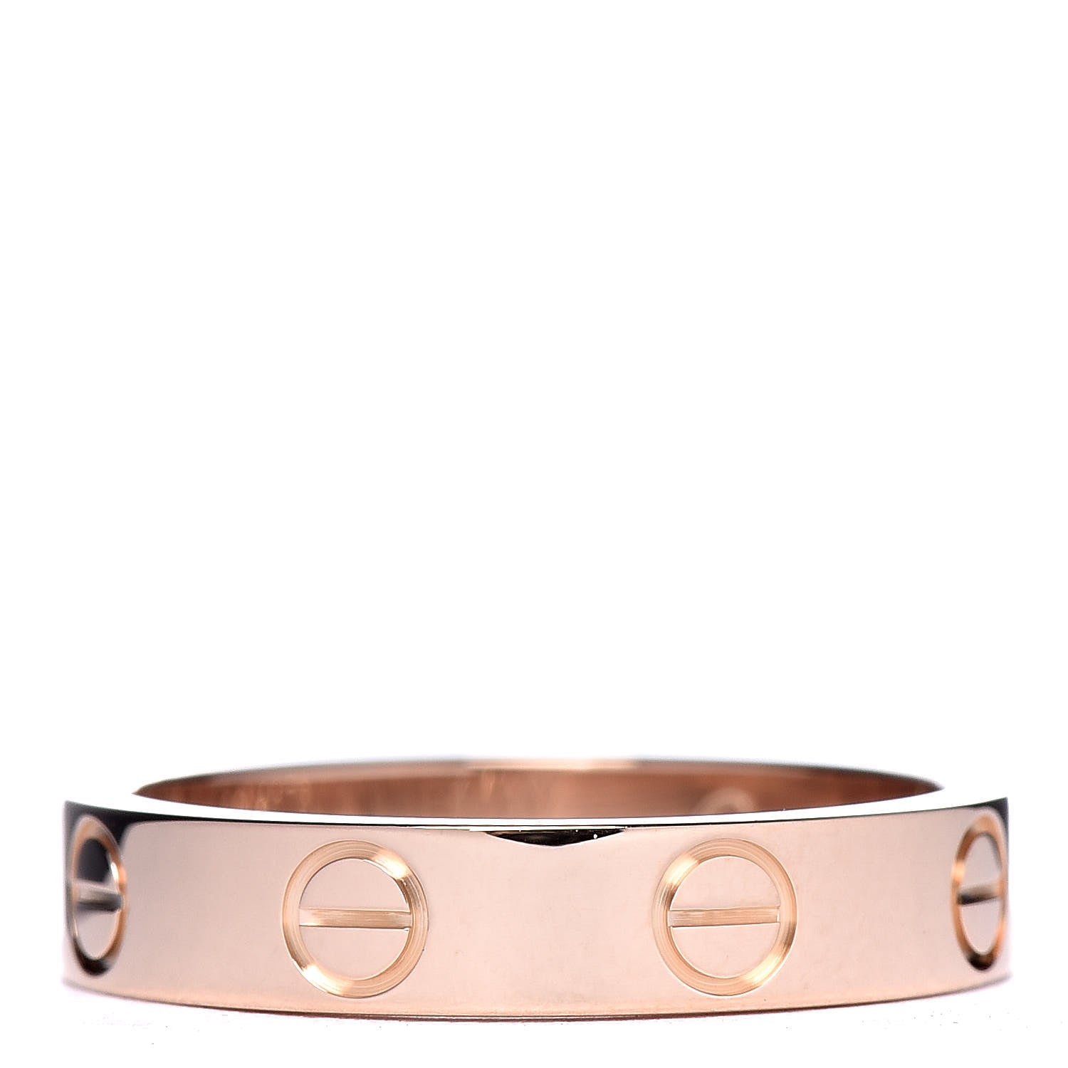 Cartier 18K Pink Gold 3.5mm LOVE Wedding Band Ring 49 4.75 3 of 6