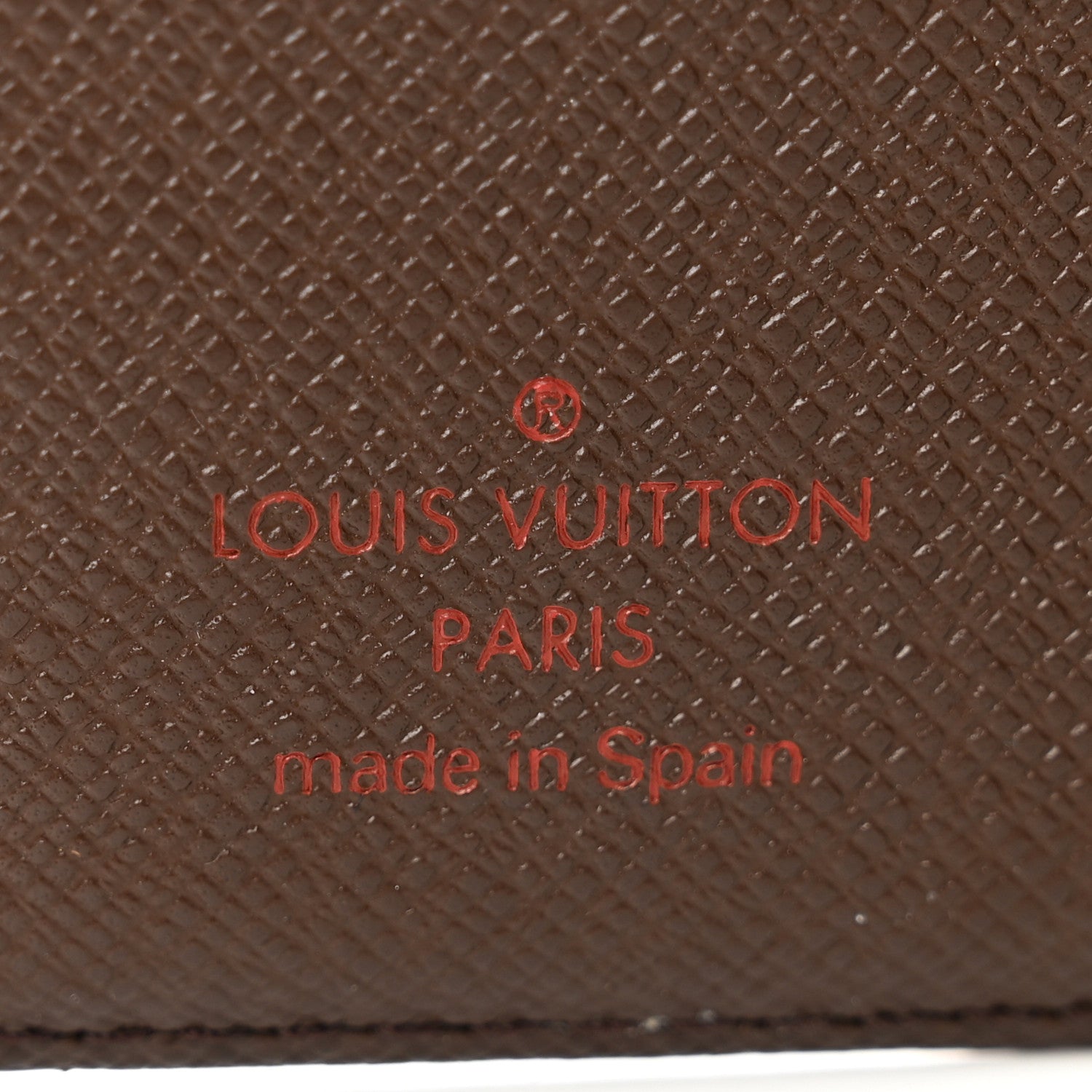 Louis Vuitton Damier Ebene Small Ring Agenda Cover 6 of 8