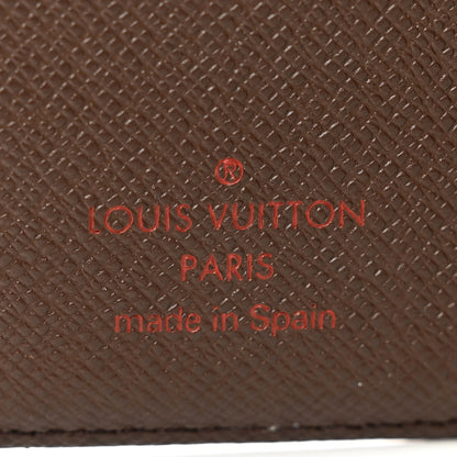 Louis Vuitton Damier Ebene Small Ring Agenda Cover 6 of 8