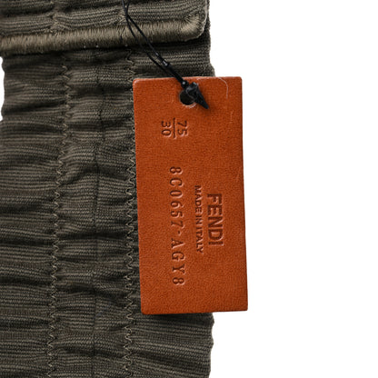 Fendi Canvas Maxi FF Stretch Belt 75 30 Grey 4 of 4