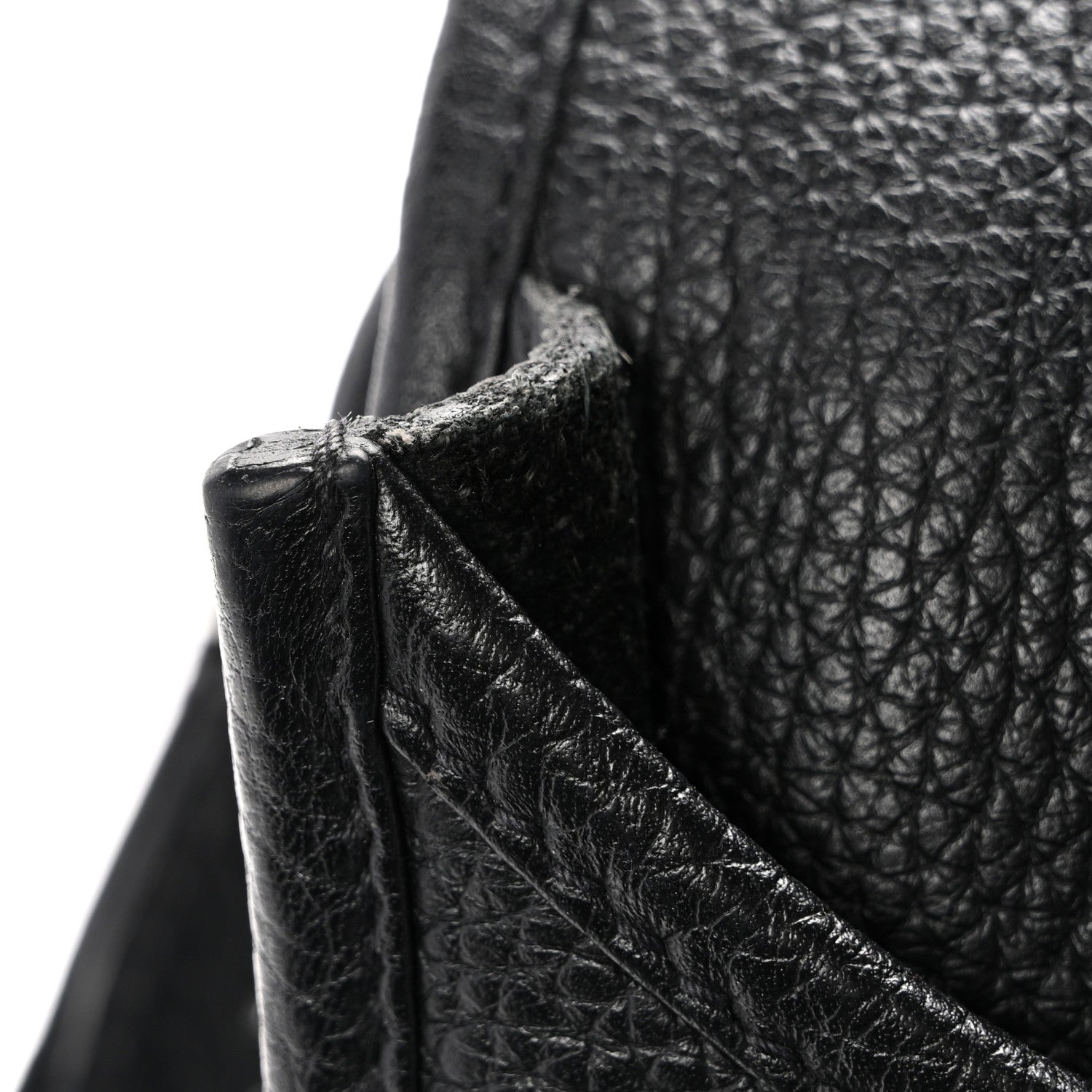 Hermes Taurillon Clemence Evelyne III GM Black 12 of 13