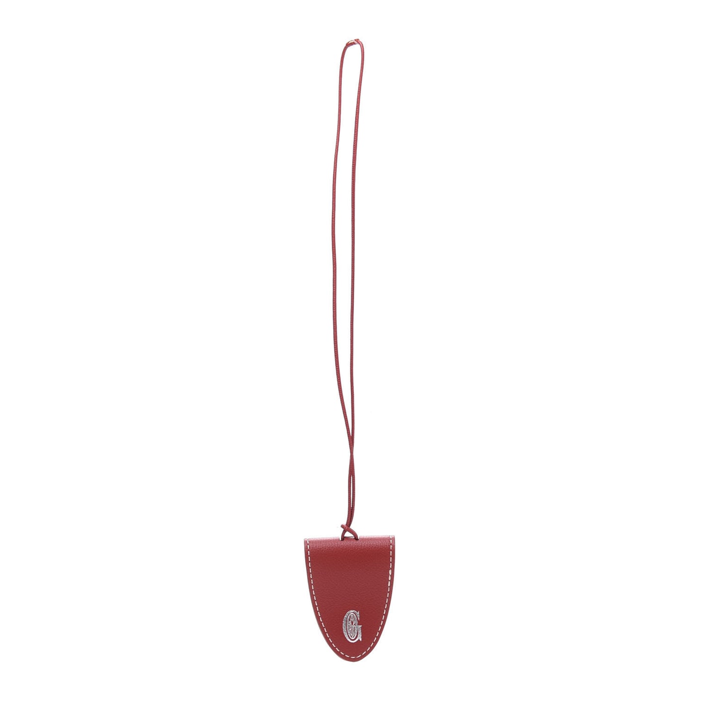 Calfskin Bag Clip Red