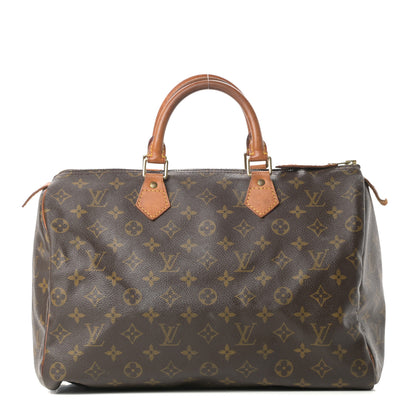 Louis Vuitton Monogram Speedy 35 1 of 19
