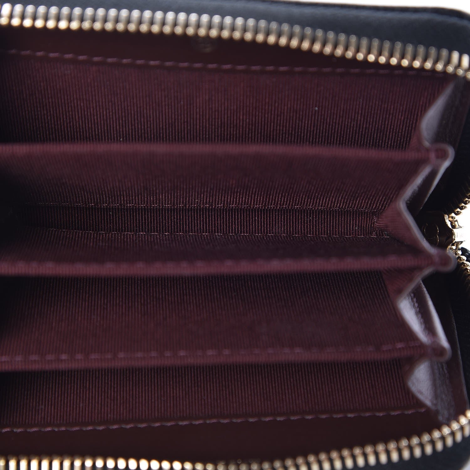 Chanel Caviar Quilted Zip Coin Purse Black 5 of 8