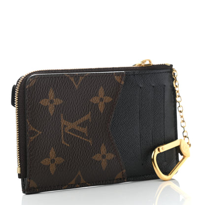 Louis Vuitton Monogram Recto Verso Card Holder Black 3 of 6