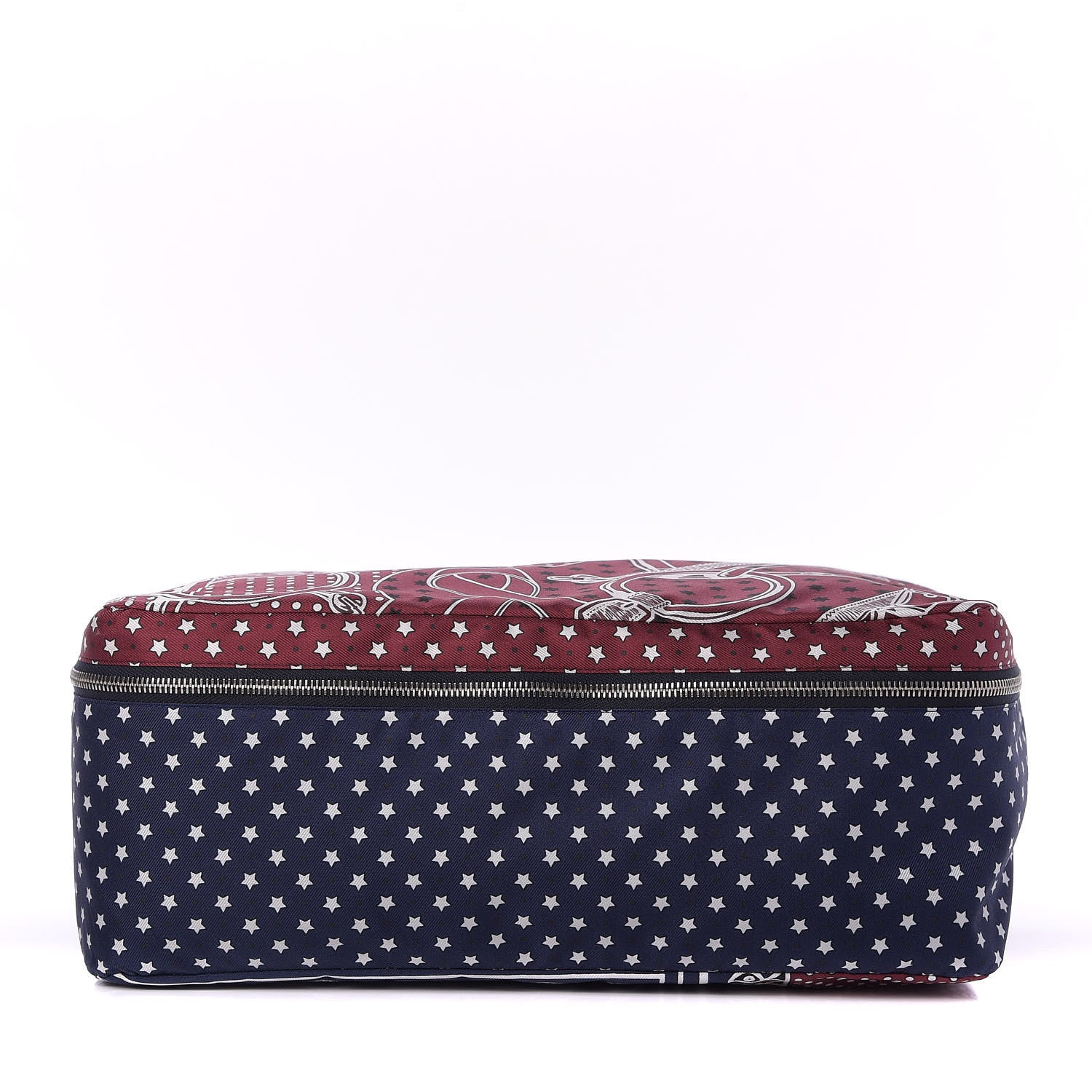 Hermes Silk Eperon d'Or Bandana Travelsilk PM Cube Bordeaux Bleu Marine 1 of 11