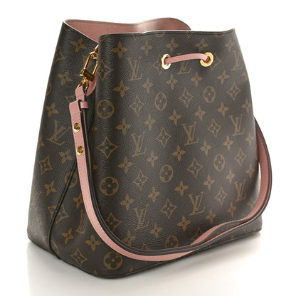 Louis Vuitton Monogram Neonoe MM Rose Poudre 3 of 10