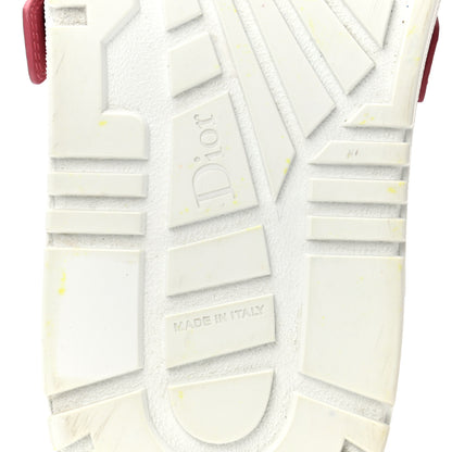 Christian Dior Suede Patent Terry Cloth Dior-ID Platform Sneakers 40 White Framboise 6 of 10
