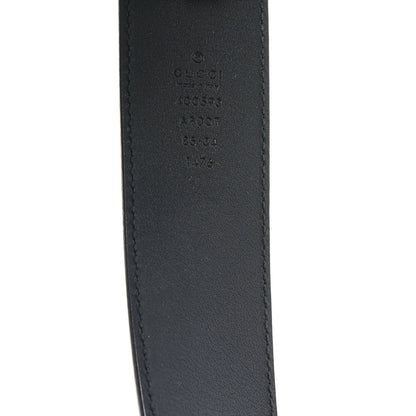 Gucci Calfskin Double G 40mm Belt 85 34 Black 4 of 6
