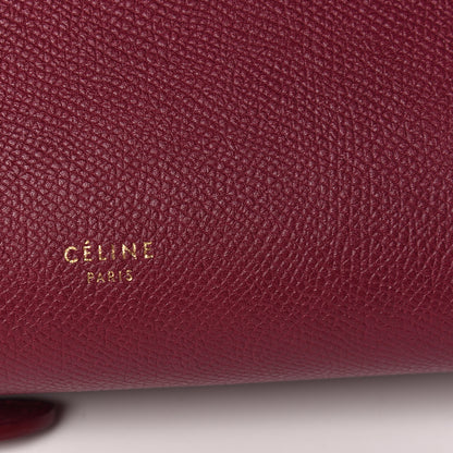 Celine Grained Calfskin Micro Belt Bag Plum 10 of 14