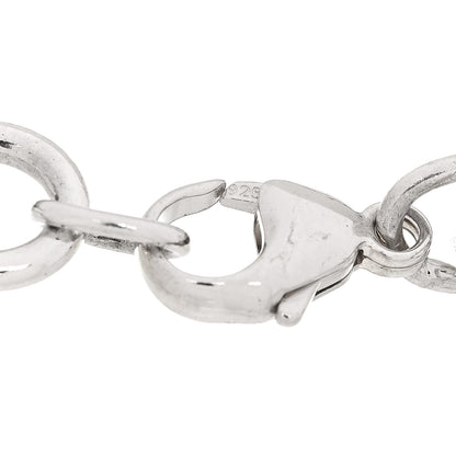 Tiffany Sterling Silver Heart Tag Charm Bracelet 4 of 5