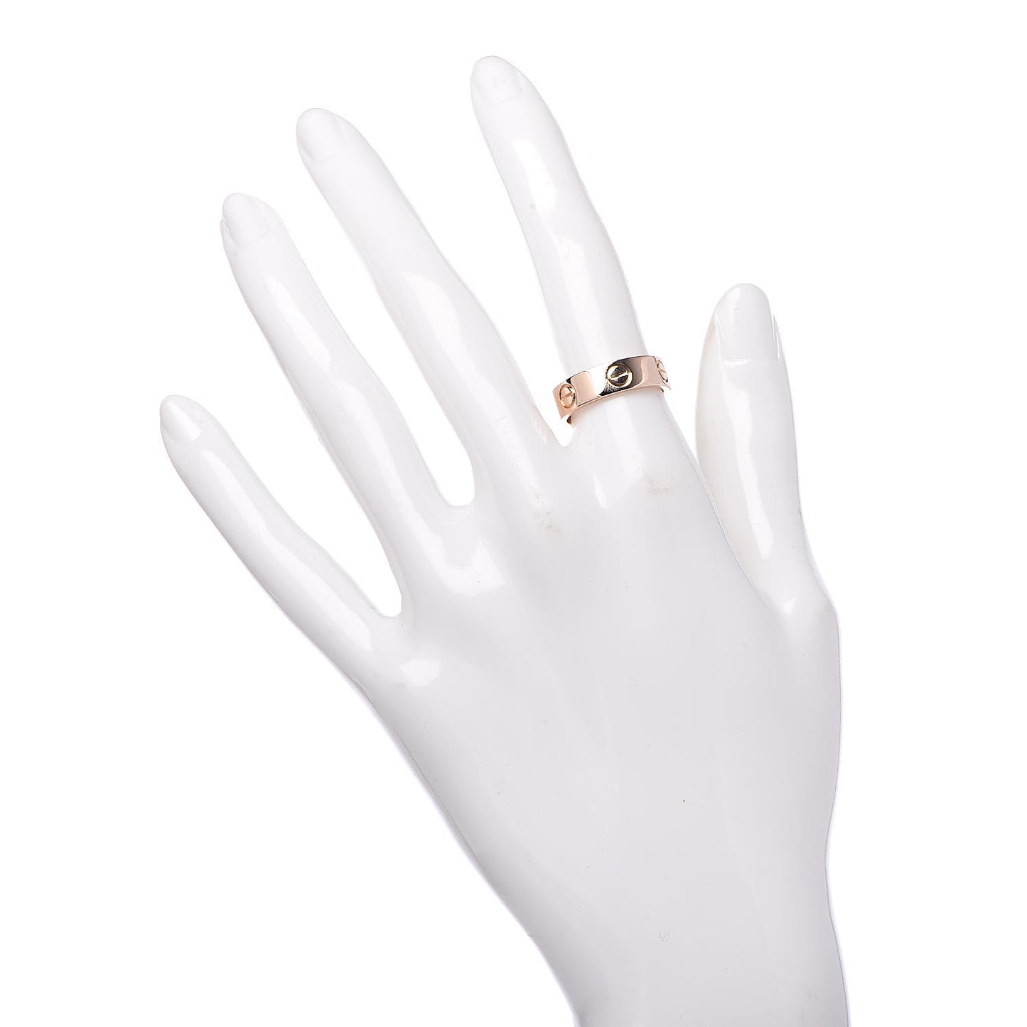 18K Pink Gold 5.5mm LOVE Ring 51 5.75