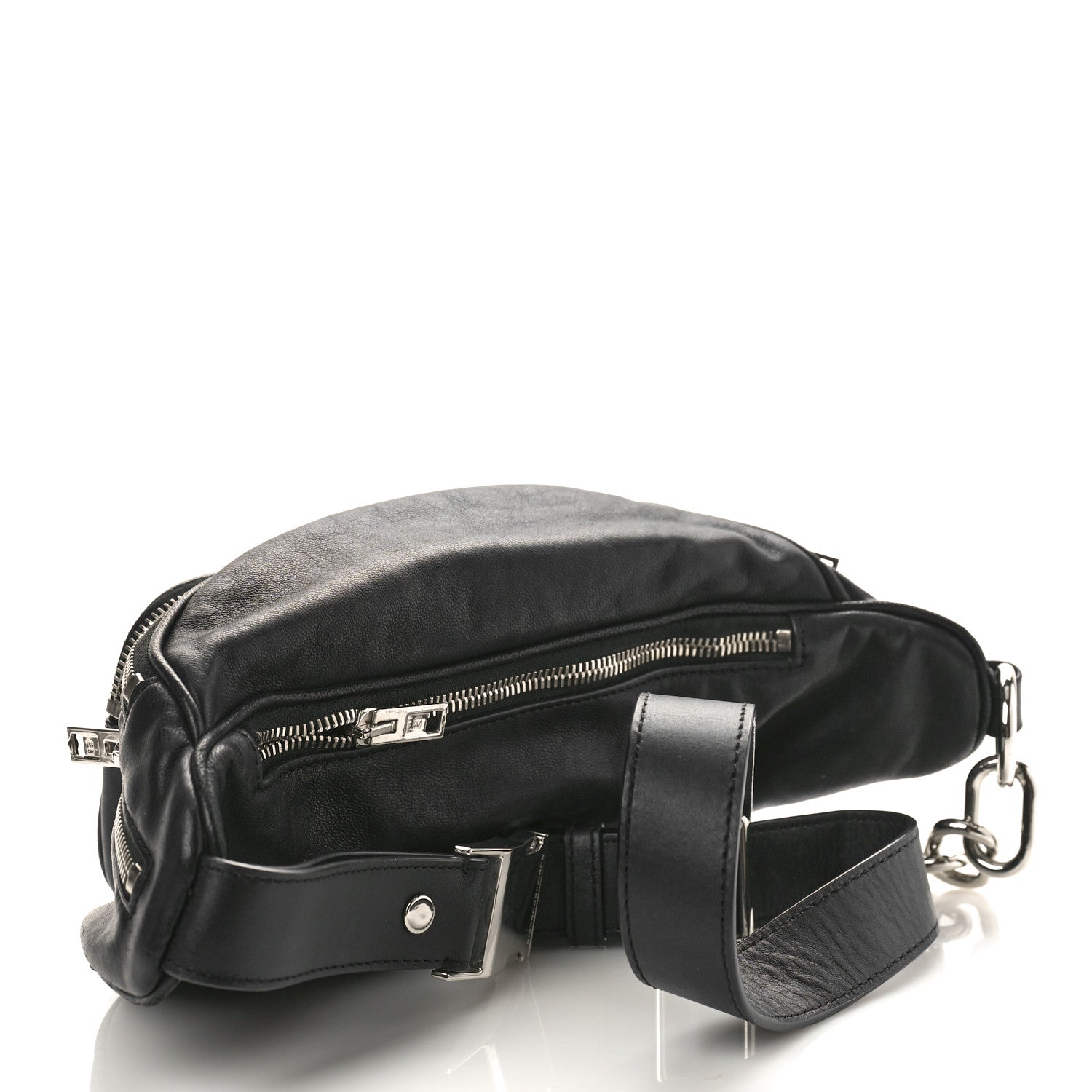 Alexander Wang Lambskin Attica Belt Bag Black 3 of 9