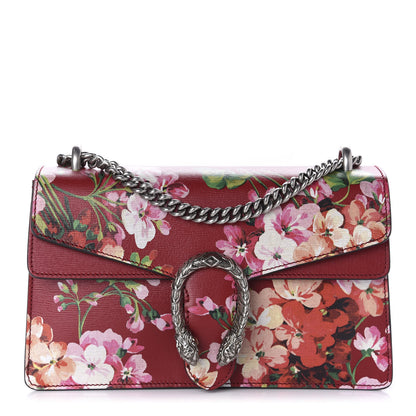 Gucci Calfskin Blooms Print Small Dionysus Shoulder Bag Romantic Cherry Multicolor 1 of 11