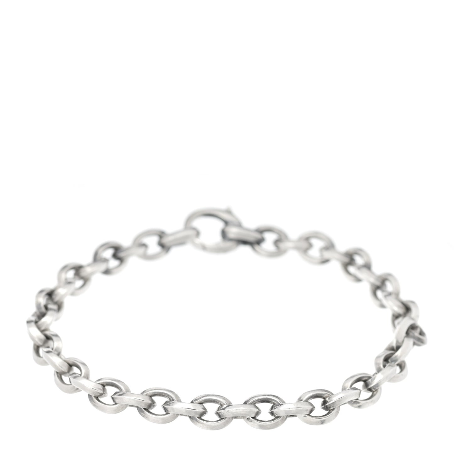 Sterling Silver Knife Edge Link Bracelet