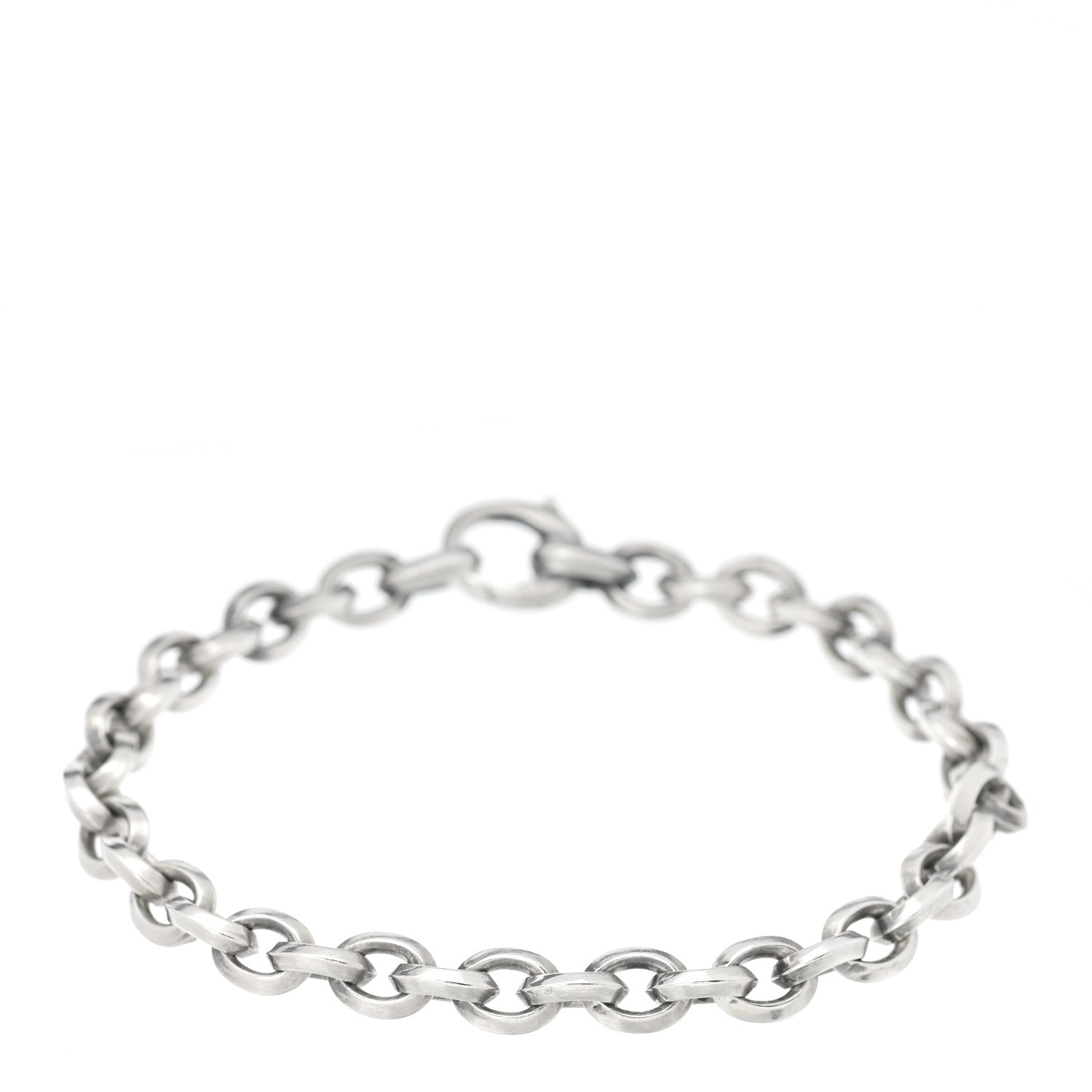David Yurman Sterling Silver Knife Edge Link Bracelet 1 of 4
