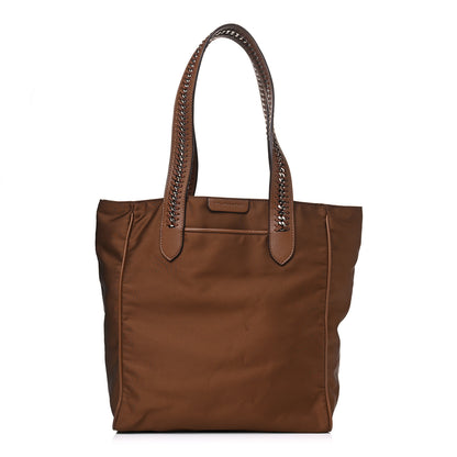 Stella McCartney Nylon Go Falabella Tote Brown 1 of 8
